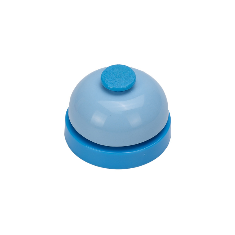 Campana de alarma de metal juguete juego de mesa a juego raqueta de mano Campana DE EMERGENCIA micrófono PET llamada campana servicio de prensa de la mano campana material didáctico