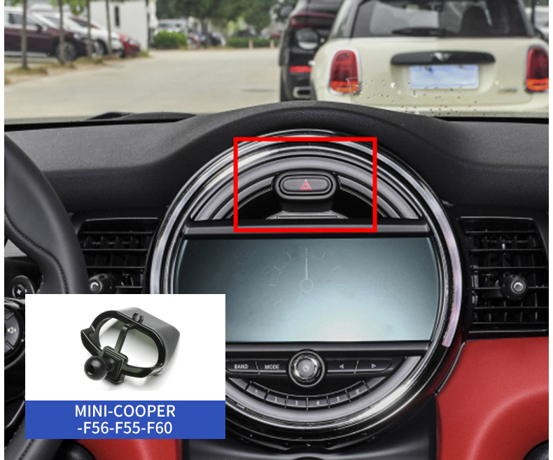 Suitable for Bmw 1 Series 3 Series 5 Series 1X2X3X4X5X7 Special Mobile Phone Holder Car Air Outlet Modification Base
