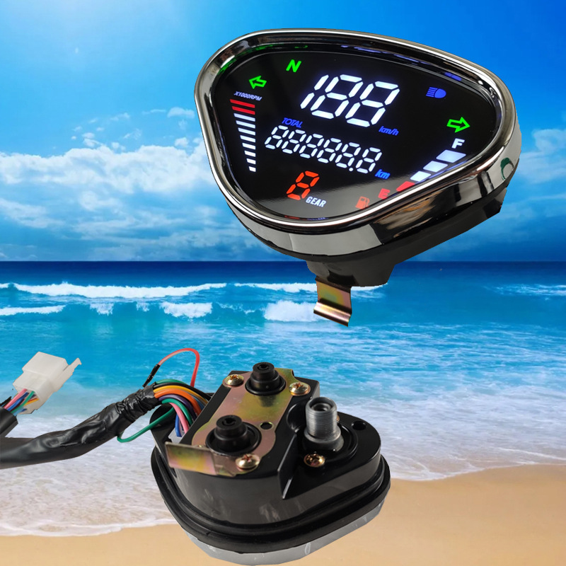 Dax Ct50 Motorcycle Jincheng 50 Giraffe 70 Monkey Digital Instrument Assembly with Tachometer Modification Meter