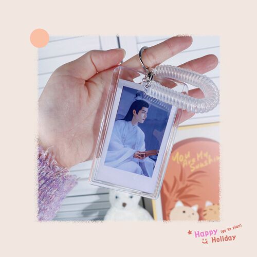 Transparent and simple style bus card holder student ID card holder employee ID card student card holder