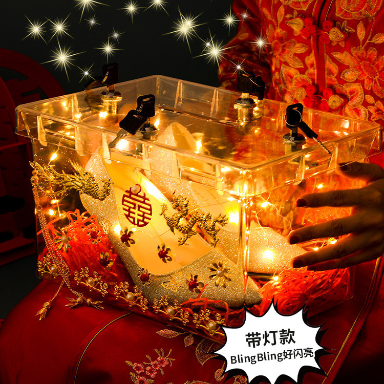 Suministros de boda zapatos Xizangos con cerradura caja de zapatos de boda transparente recogida y recogida del novio accesorios de juego caja de zapatos de boda lote