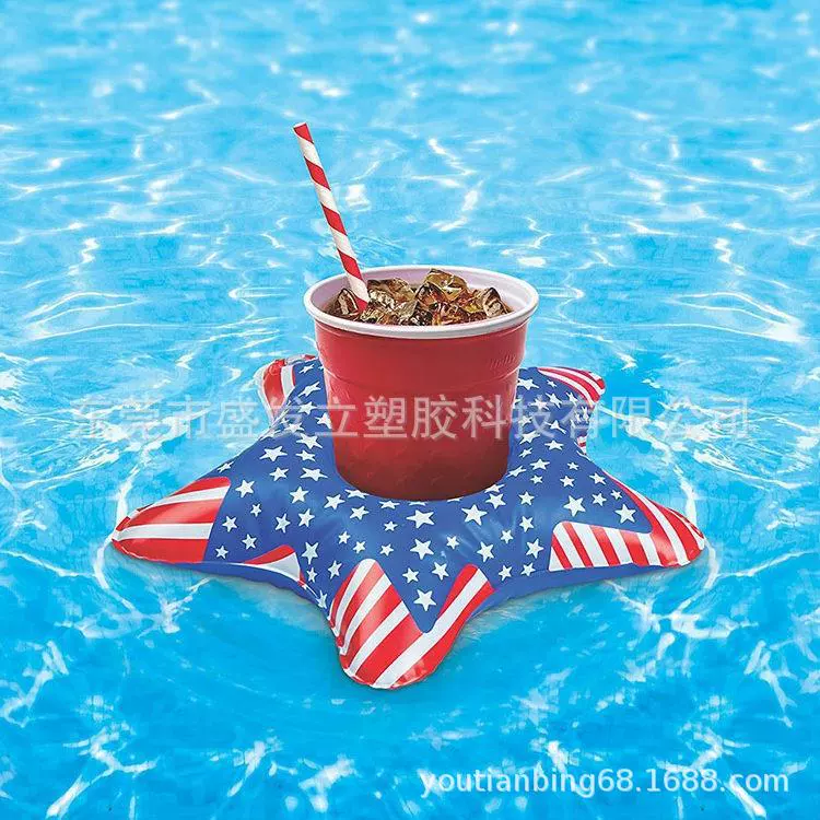 Надувной плавающий подстаканник, подставка для коктейльных чашек, бассейн, плавучая чашка для воды, форма фрукта, вечерние, ПВХ подстаканник