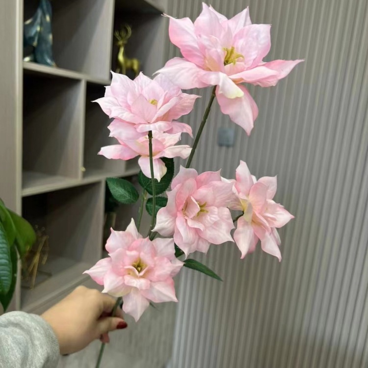 인공 꽃 6 장미 결혼식 강당 꽃 줄 도로 장식 꽃꽂이 꽃 예술 부드러운 장식 재고 공급