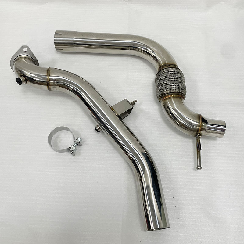 The Exhaust Pipe Head Section Is Suitable for 15-16 Ford Mustang Ecoboost 2.3t Ss 3inch