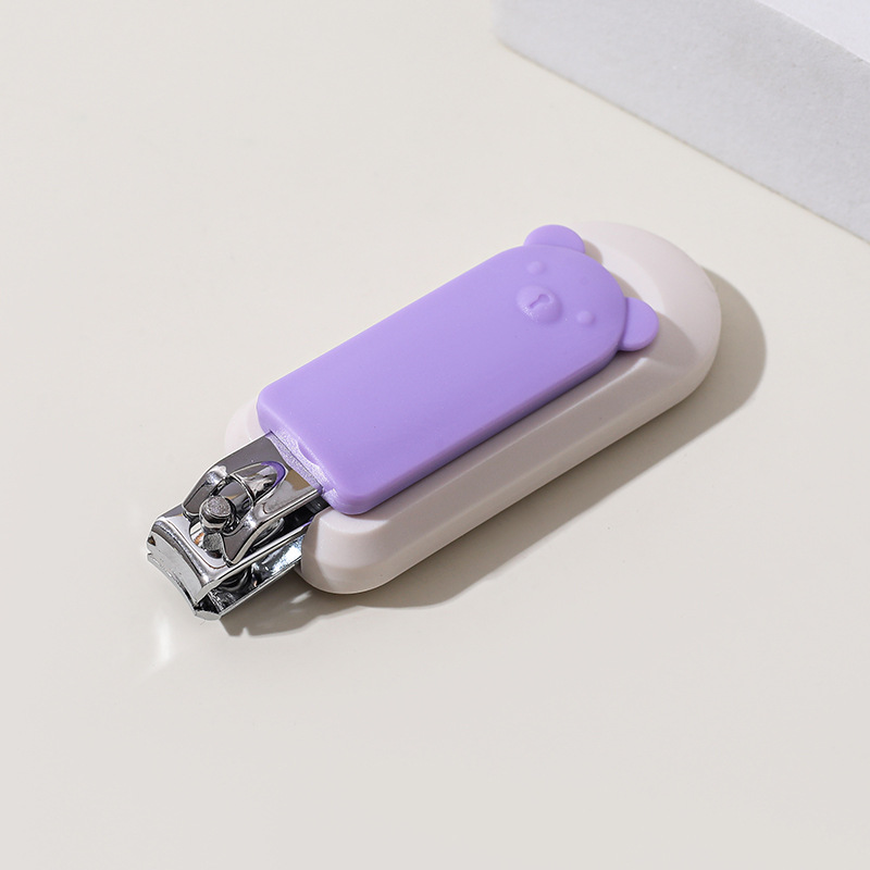 Cortaúñas de Seguridad para Bebé Plástico y Acero al Carbono para Recién Nacidos y Niños image 8