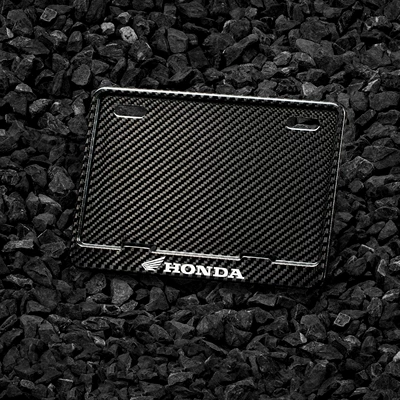 Nömrə qabı Frame, License Plate Holder - motorcycle-molded-dry-carbon-twill-honda