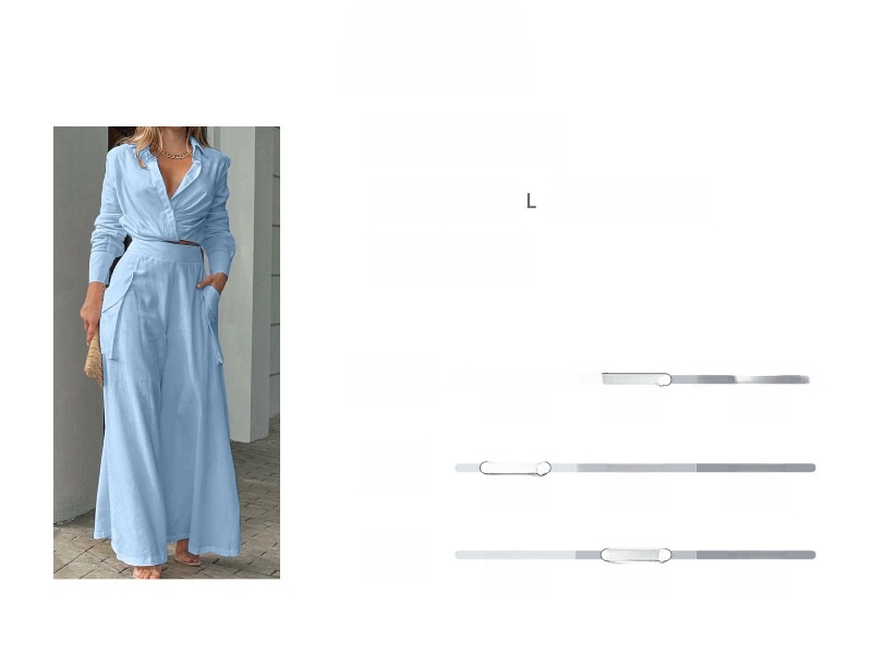 Stijlvolle dames pantalon set elegante casual pak trendy_voghion.com