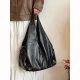 High-end Sense Niche Retro Tote Bag Women's New Large Capacity Soft Leather Portable Shoulder Bag All-match Buse Bag