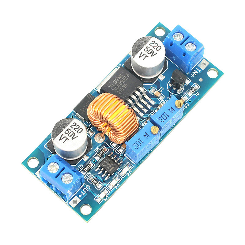 恒压恒流降压电源模块 LED驱动锂电池充电2~36V12V6V可调5A大电流