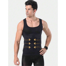 T 27841 Men's Tummy Control Tank ��ʿ�ո�͸����������