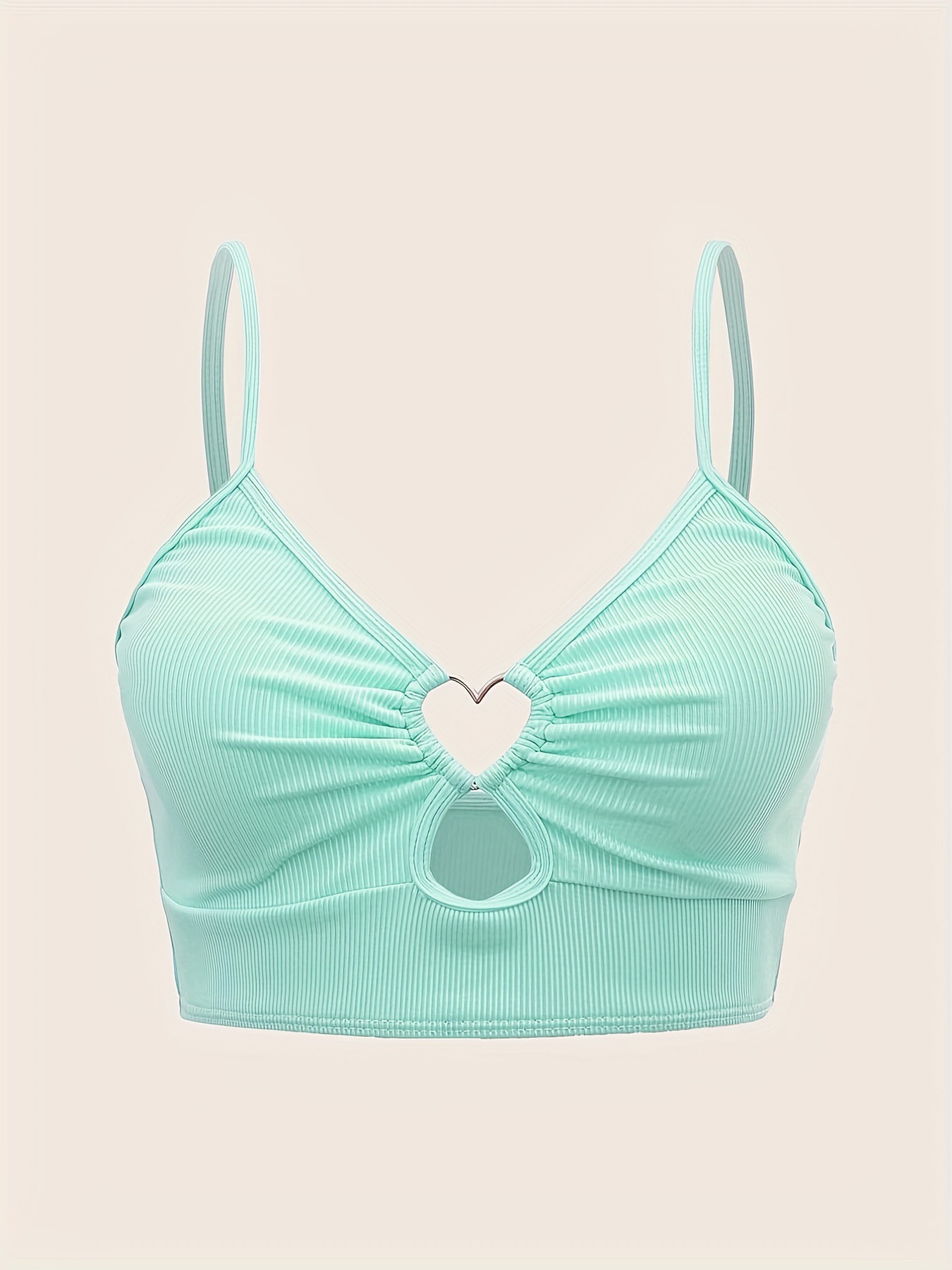 2023 AliExpress Amazon traje de baño europeo y americano Correa mujer de tres puntos bikini sexy hueco triángulo traje de baño