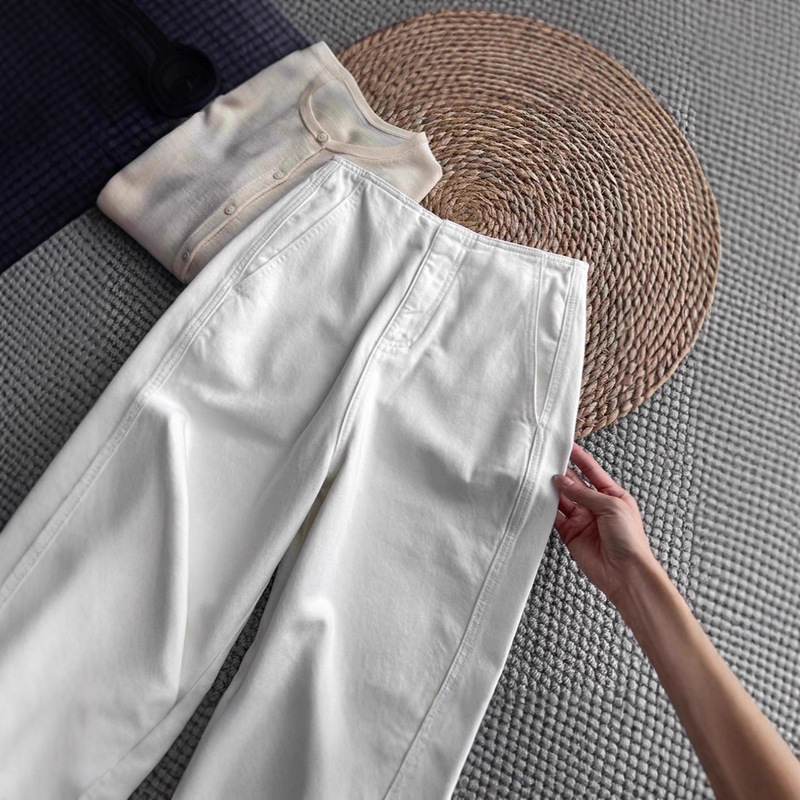 Highly Recommended! Excellent Fit! Scythe Jeans for Women, 2025 Spring New High-Waisted Slimming Cropped Pants