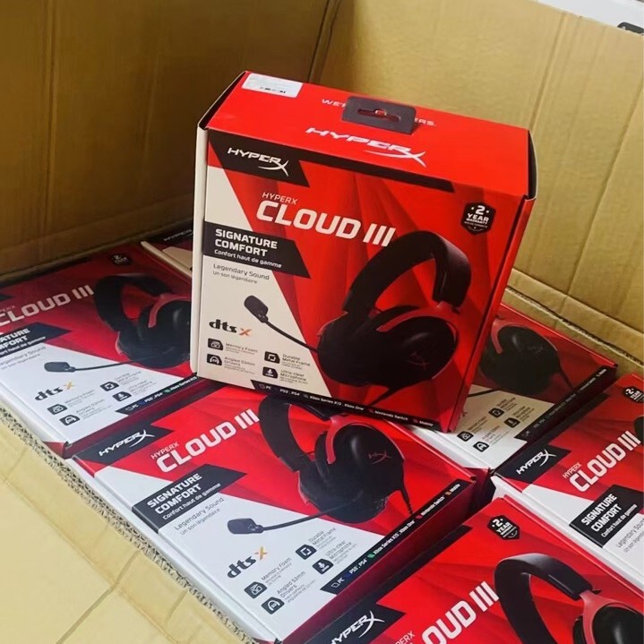 HyperX CLOUD III飓风3代有线耳机头戴式电竞游戏电脑耳麦外贸|undefined