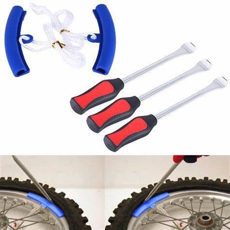Cross-Border Tool Set Pry Bar Spoon Lever Motorcycle Tire Car Tire Car Pry Bar Pry Bar Red