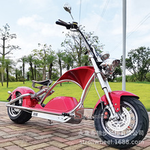 中国工厂跨境出口M1PS电镀款户外便携骑行72V40AH哈雷电动摩托车