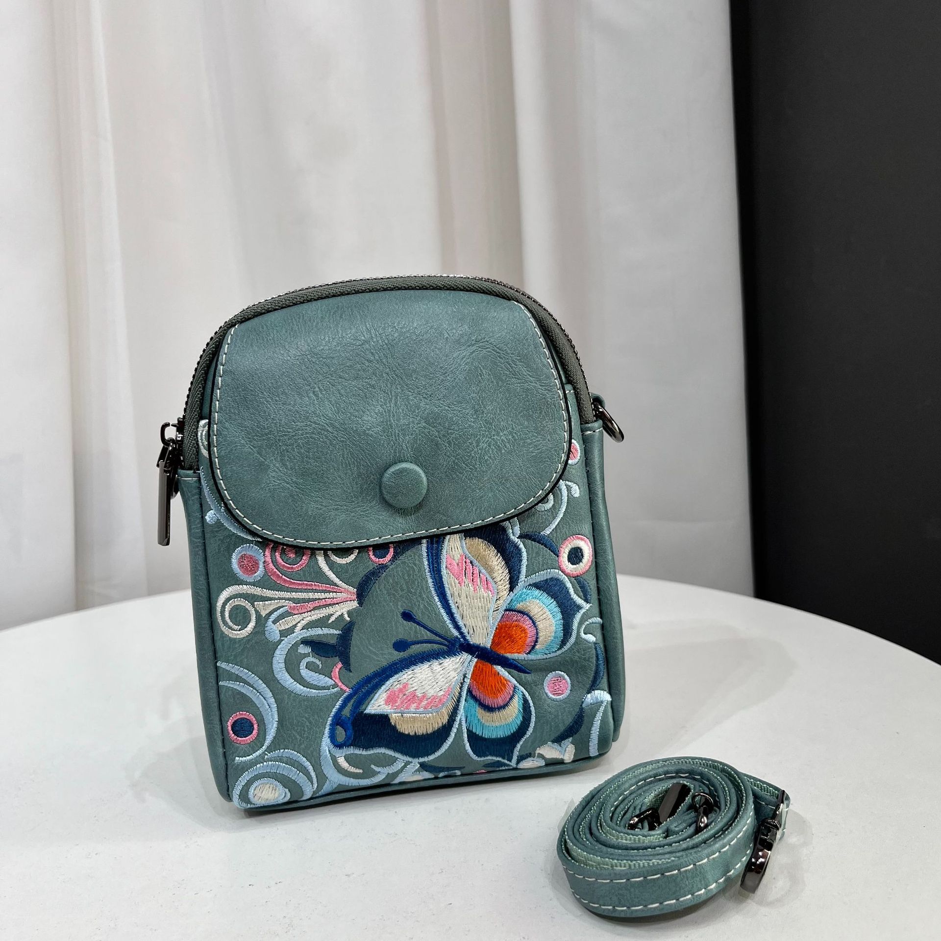 ethnic one-shoulder bag
