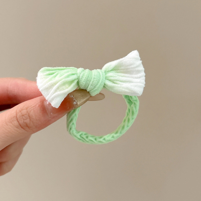 4 # Cuerda de pelo con lazo verde degradado