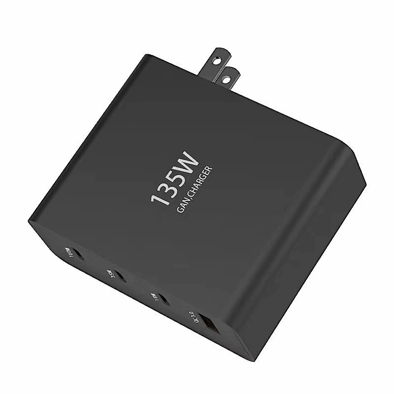 Новый 135Вт GaN Зарядное устройство 3PD+USB Многофункциональный Быстрая зарядка GaN Супер быстрая зарядка Ноутбук Мобильный телефон