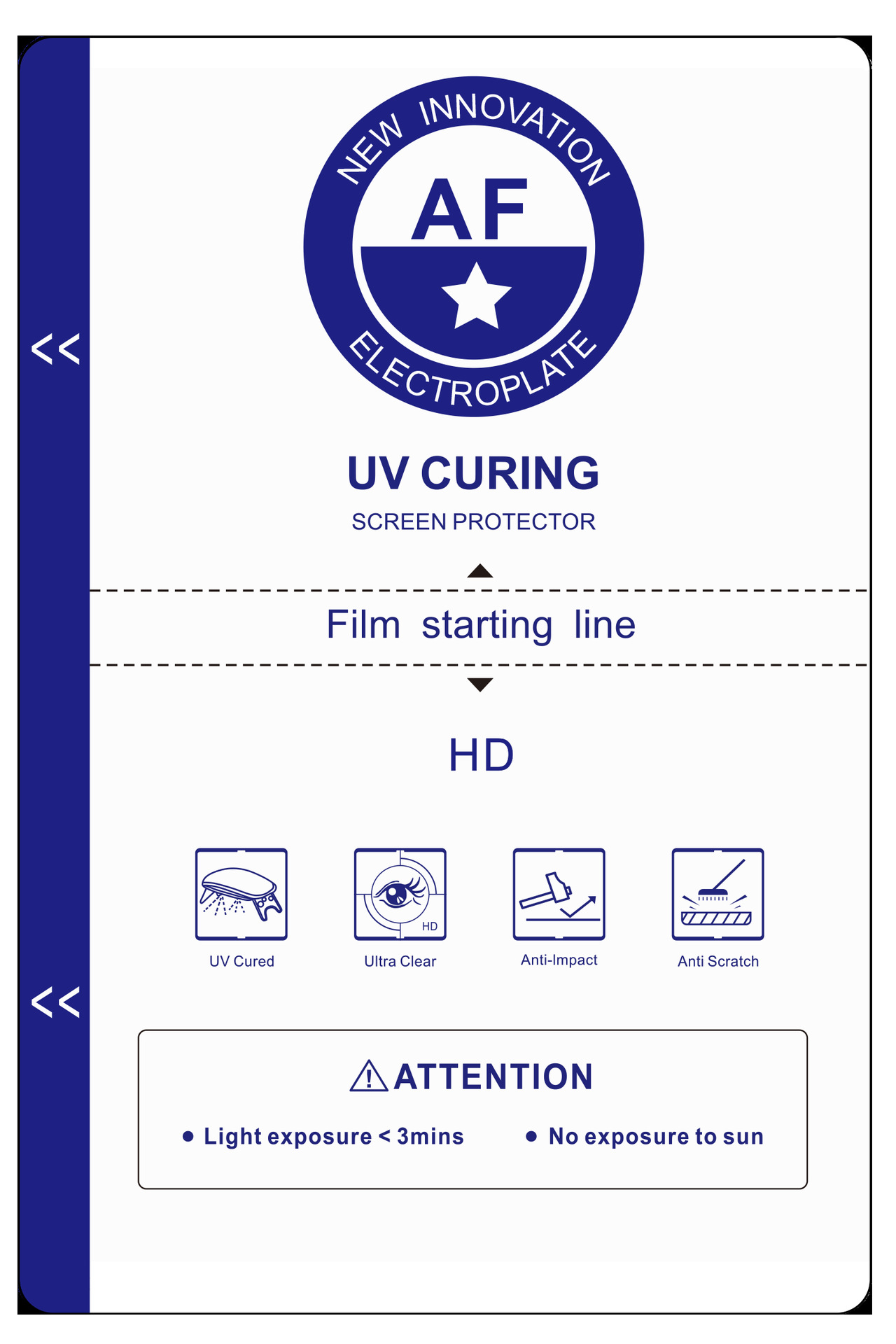 Máquina de corte Película de gel universal de 8 pulgadas y 11 pulgadas Consumibles de TPU Protección ocular mate HD Película cuadrada antivisera Película de curado UV