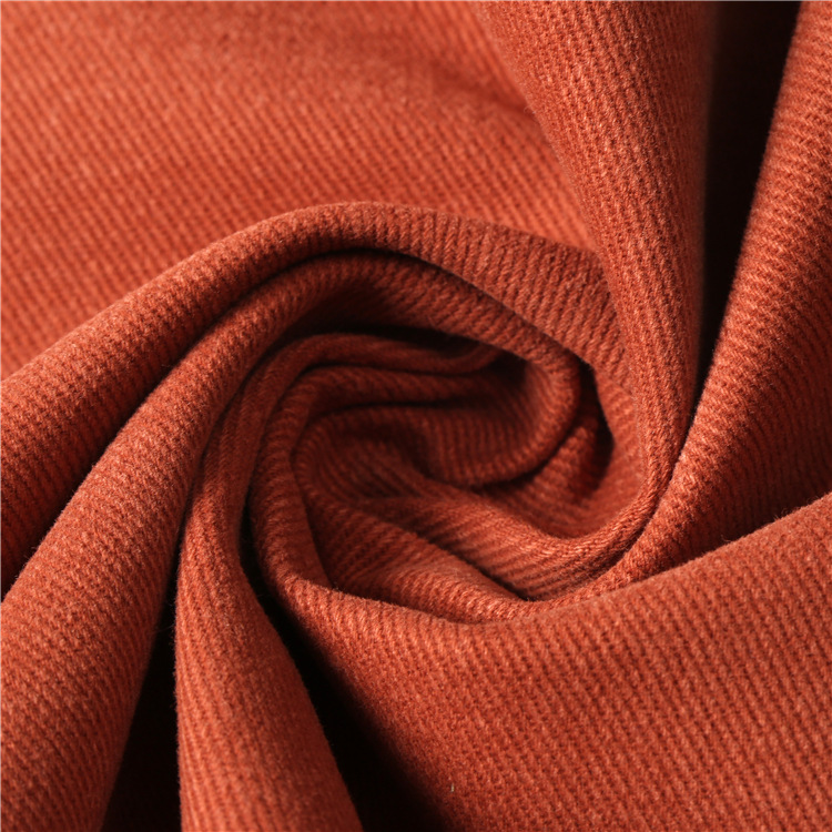 Al por mayor tejido grueso 100% tela de algodón twill chaqueta de hombre tejido de algodón orgánico twill
