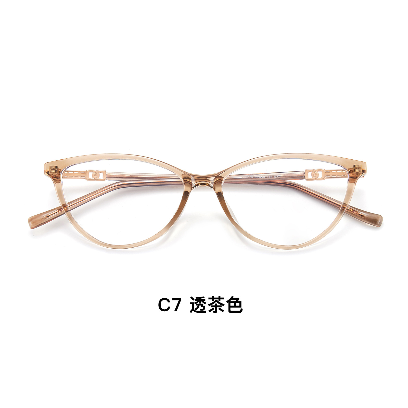 Año Nuevo exclusivo de Navidad de Angola red roja ojo de gato rojo protección de la cara azul marco de gafas de 4 mm borde ancho gafas al por mayor