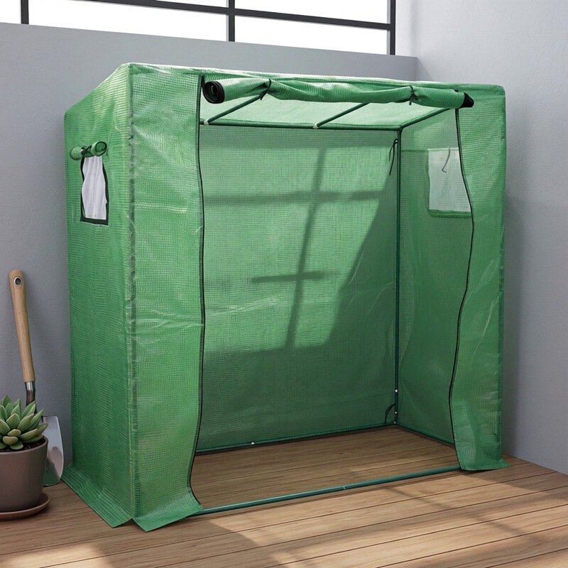 Triangular Messi tomato insulation tent for succulent plants, rain and sun protection, for balcony and courtyard seedling warming cover, cross-border in-stock Triangular Messi tomato insulation tent for succulent plants, rain and sun protection, for balcony and courtyard seedling warming cover, cross-border in-stock