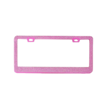 Upper Narrow Lower Wide Plastic, License plate holder/license plate holder