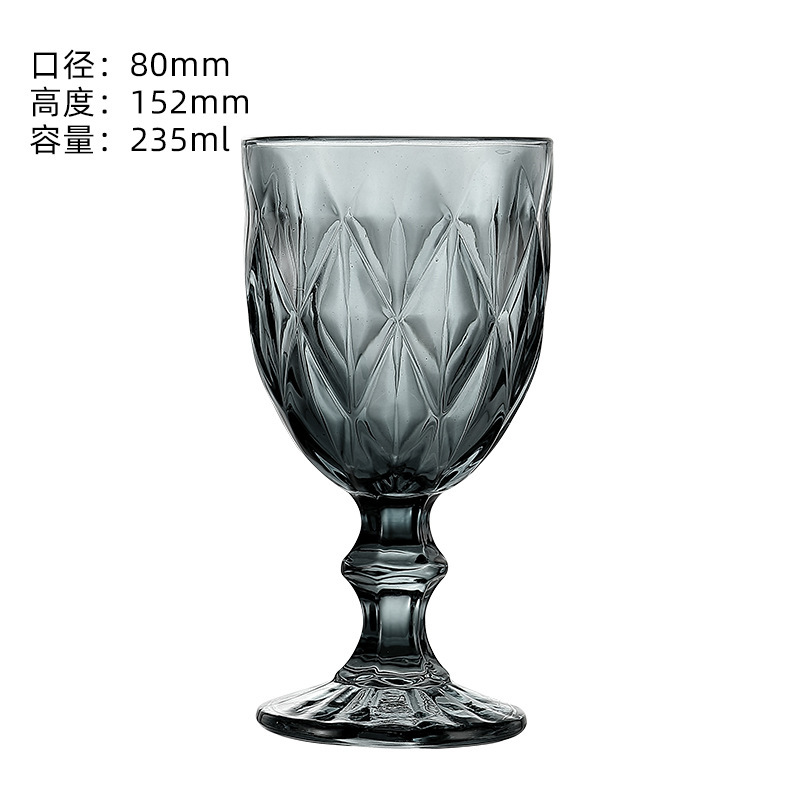 Nueva venta al por mayor vidrio estilo nórdico beber taza helado taza engrosada resistente al calor hogar comercial