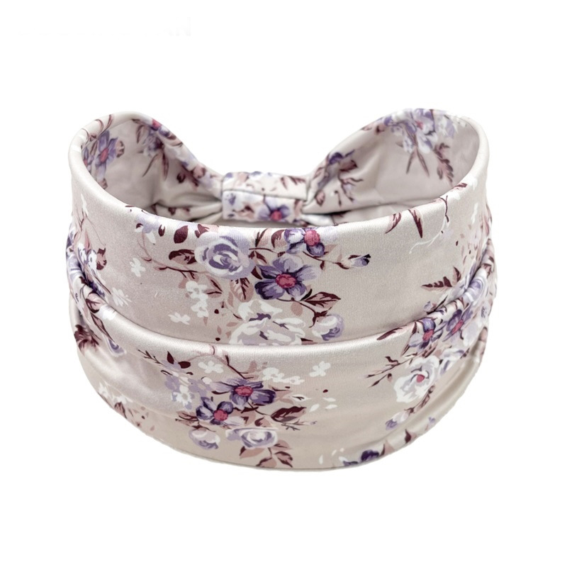 Europa y los Estados Unidos corren banda de cabello de borde ancho, hijab de yoga, hijab de cabello blanco, dispositivo de presión de cabello, cubierta de cabello de sudor, banda elástica