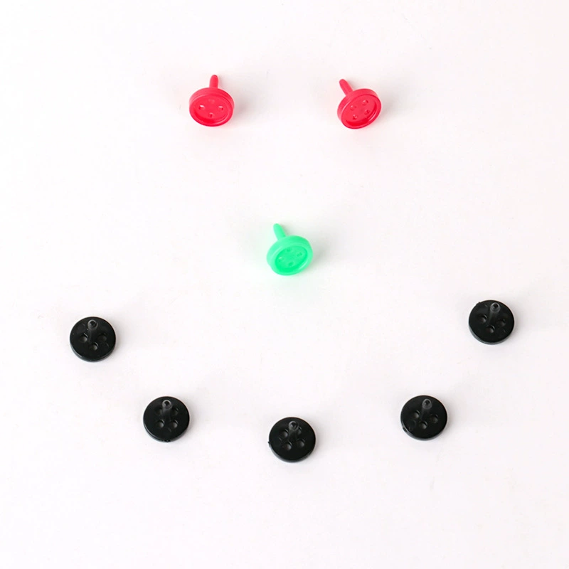 Спотовые пластиковые маленькие пуговицы с ручкой с четырьмя отверстиями с ручкой с круглыми краями с декоративными аксессуарами 8mm снеговик ребенок diy ручной работы
