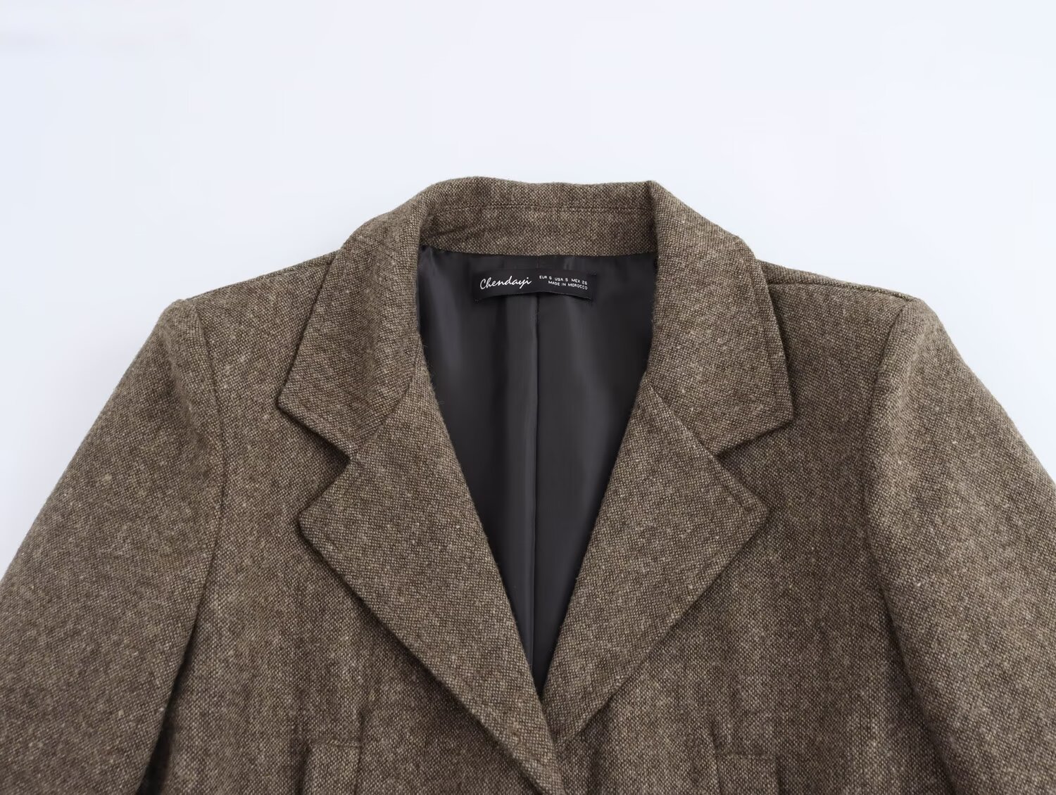 Damenbekleidung 2024 Herbst/Winter neue Mischung Slim Fit Anzugjacke Hosen Set_voghion.com