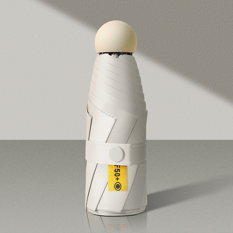 Protección solar 50% de descuento para mujeres sombrillas de cápsula sombrillas