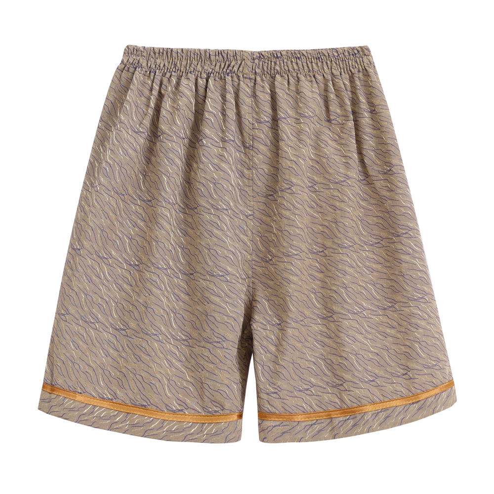 스웨트 셔츠 반바지 목욕 바지 남자와 여자의 사우나 바지 발 치료 바지 발 목욕 바지 마사지 분할 목욕 바지