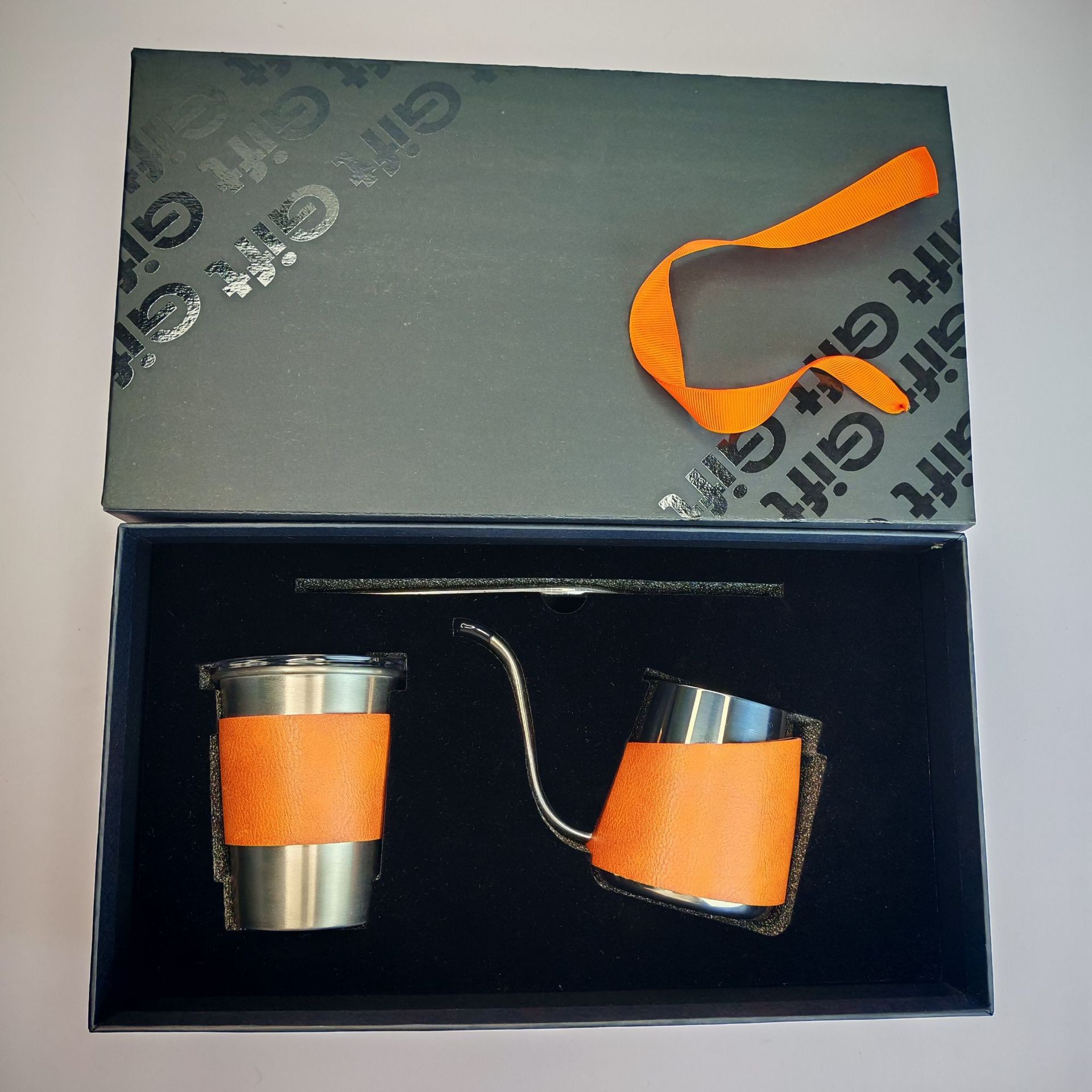 Caja de regalo de Año Nuevo para cafetera de café de alta calidad, taza de café de lujo ligera y de alta calidad