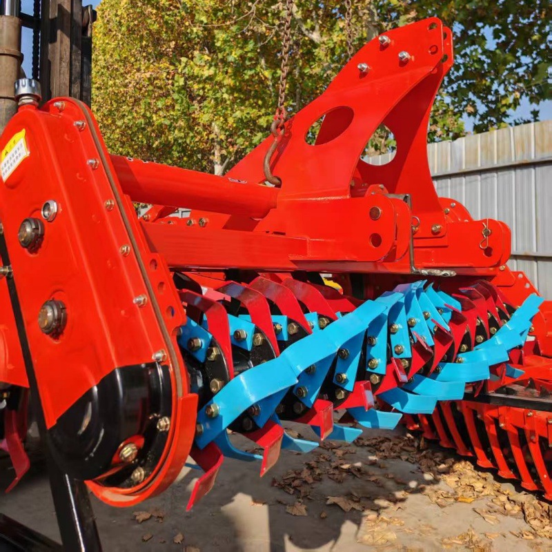 大型农用悬挂式土地耕整灭茬机 不同宽幅双通双轴灭茬旋耕一体机