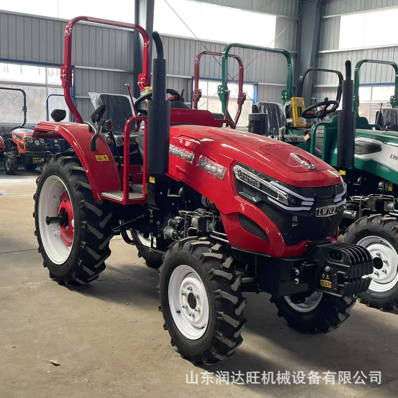 全新直补力王504农田耕地拖拉机 4102增压四驱四缸拖拉机旋耕机