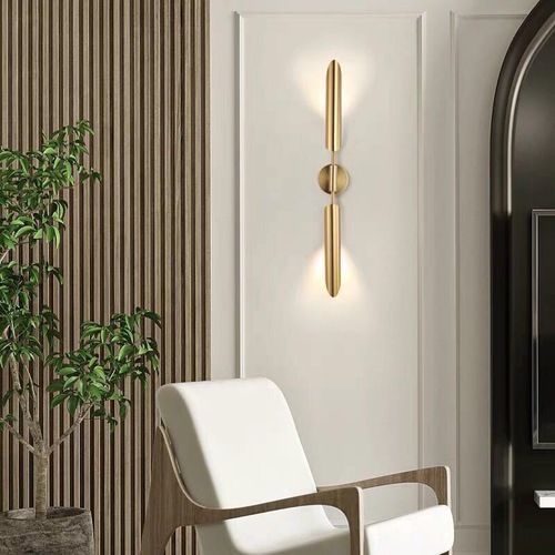 Modern Minimalist Living Room Background Wall Bedroom Bedside Lamps Nordic Entrance Restaurant Hotel Cafe Single Head Wall Lamp