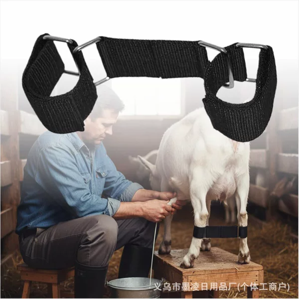 Goat leg straps for milking, goat leg fixing straps, nylon leg binding straps, anti-kick straps for milking, goat anti-split leg straps
