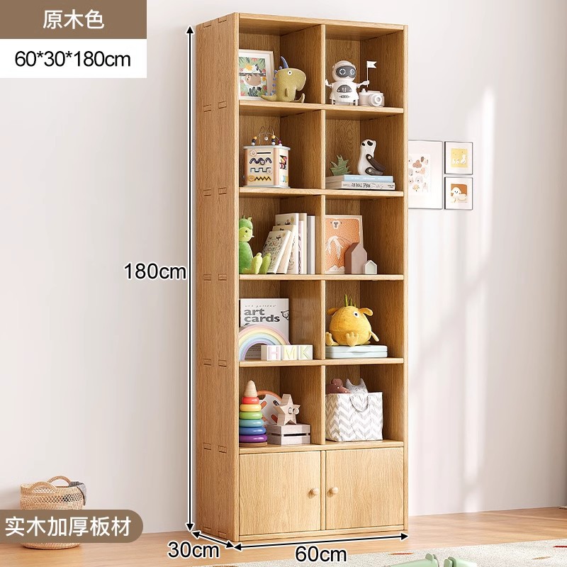 Gabinete bajo de madera maciza esquina de piso estantería estrecha gabinete lateral contra la pared estantería pequeña no ocupa espacio armario de almacenamiento simple