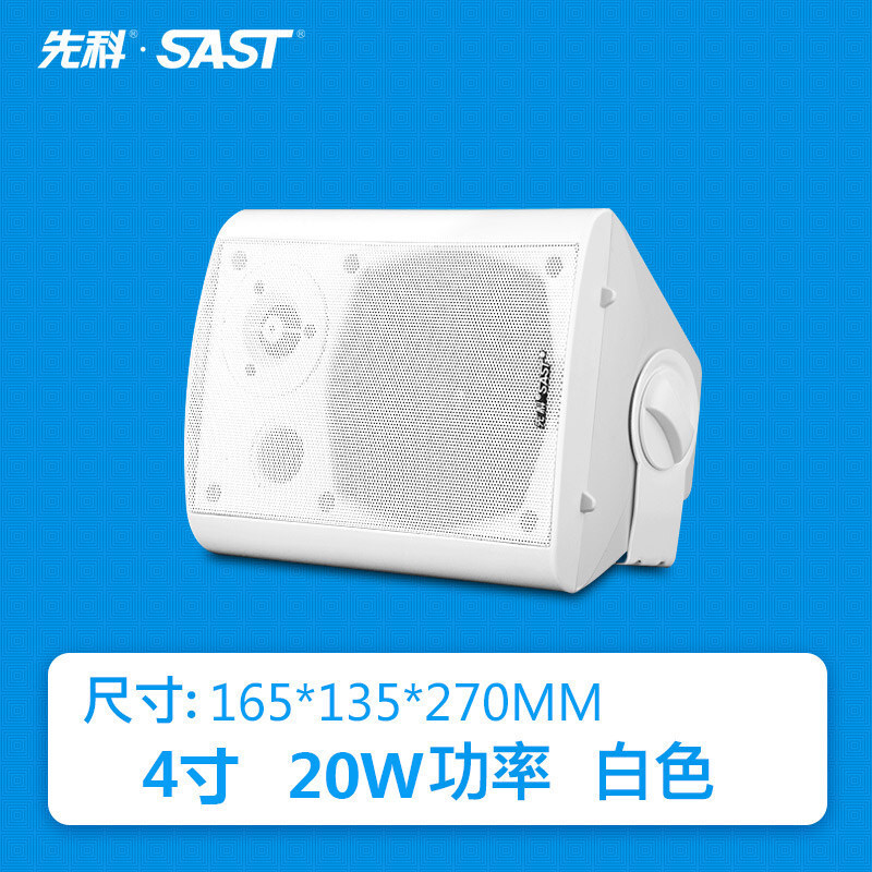 SAST/xianke P40 wall-mounted audio public broadcasting system background music speaker outdoor conference teaching home