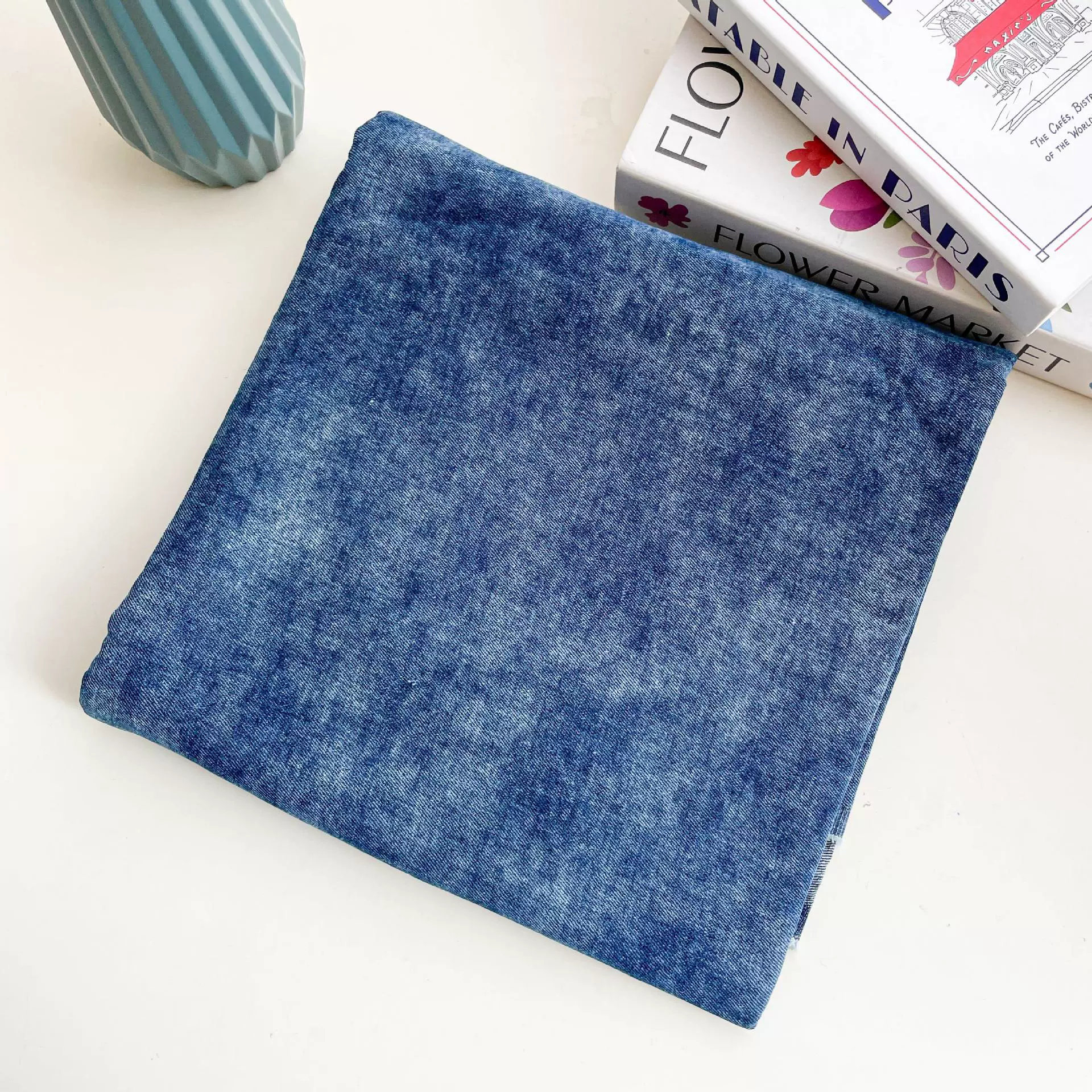 Retro denim design cloth, increased thickness