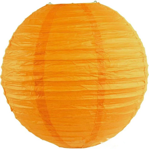Orange lantern 20CM 2 pieces