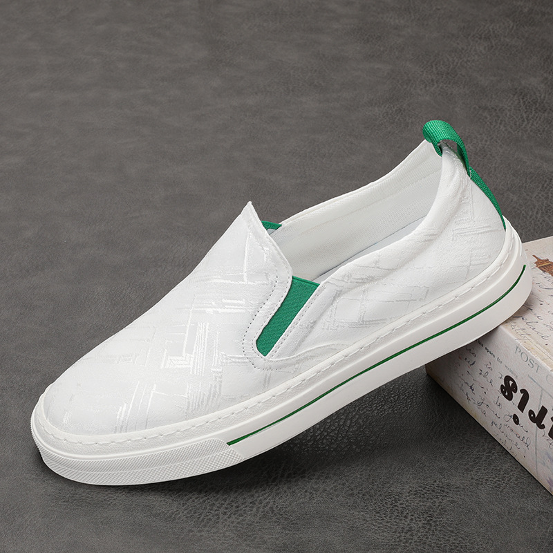 2024 men's shoes New 1960 breathable cloth shoes slip-on men's shoes low-top men's casual canvas shoes without lace-up