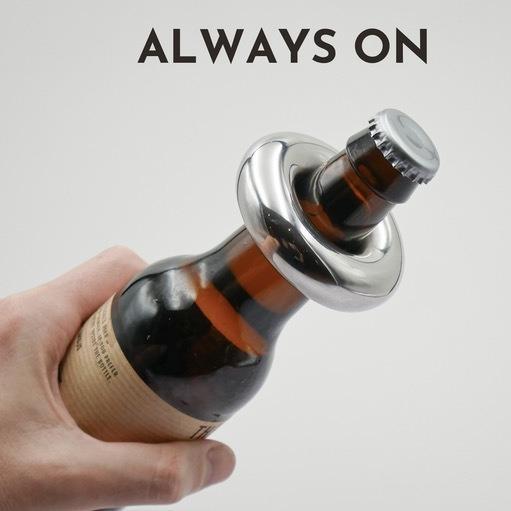 새로운 병따개 라운드 맥주 병 뚜껑 금속 휴대용 오프너 병 및 캔