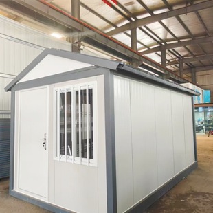 Quick-Assembled Sloped-Roof Prefabricated Houses for Outdoor Use, Suitable for Construction Sites and Scenic Spots, Dual-Purpose, Modular, Detachable, Direct from the Manufacturer