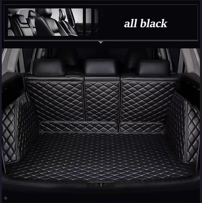 Trunk Mat Version Car Foot – Trunk Mat - black-fully-surrounded-customized-domestic-and-foreign-car-models