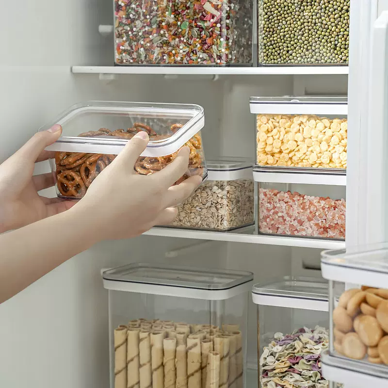 厨房密封储物罐大容量食品级密封盒储存密封罐收纳五谷杂粮收纳盒