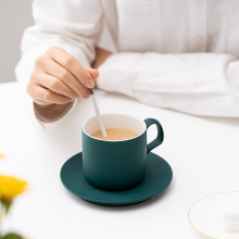 ins风时尚简约陶瓷咖啡杯子家用个人办公马克杯牛奶杯茶杯早餐杯