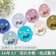 Cross-border wholesale latex baby pacifier super soft sleeping simulation breast milk pacifier latex pacifier