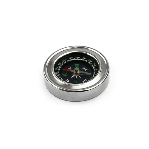 Portable compass north needle lens compass metal shell compass